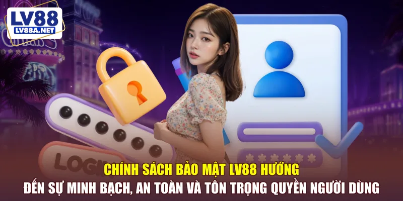 Chính sách bảo mật LV88 hướng đến sự minh bạch