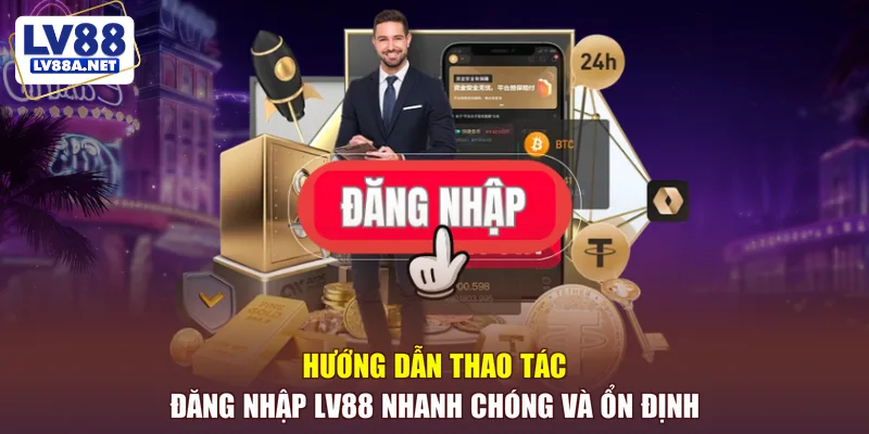 Hướng dẫn thao tác đăng nhập LV88 nhanh chóng và ổn định